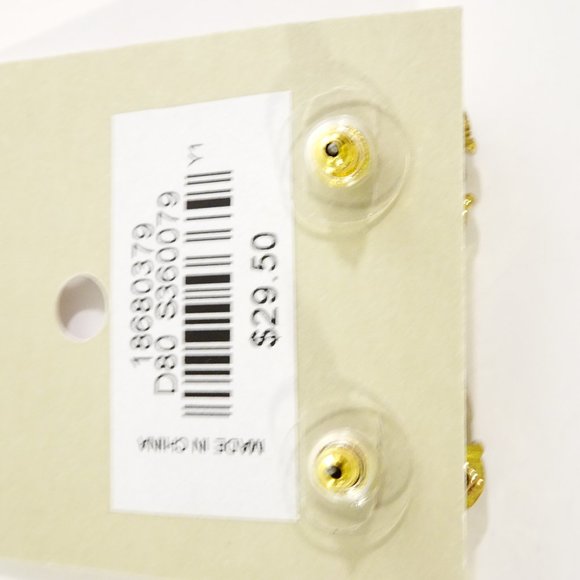 Ann Taylor LOFT Opal Crytal Daisy Stud Earrings NWT 29.50 - Picture 3 of 3